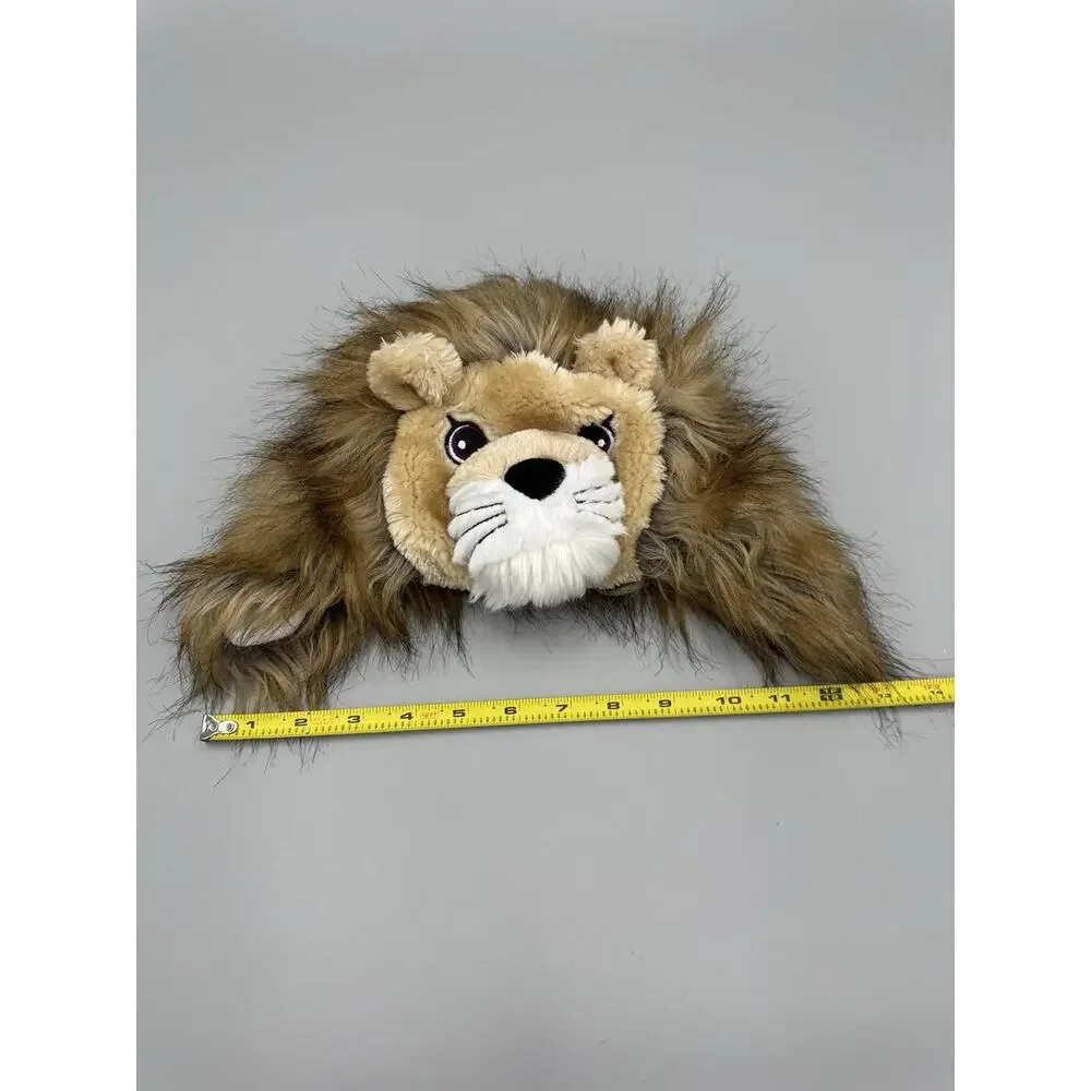 Children’s Palace Lion Plush Animal Hat Trapper Style Size S/P 12-24 Months‎